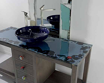 Base under the sink DOMIZIANI PROVENCE COLLECTION