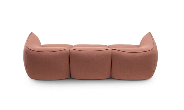 Sectional fabric sofa Vela Piping Saba factory SABA from Italy. Foto №6