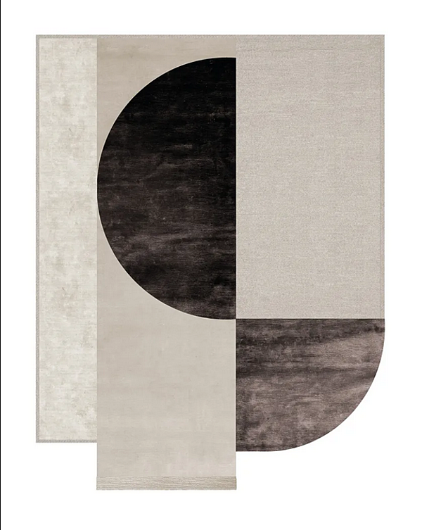 Modular Geometric Shapes Rug GIORGETTI GA240, GA240A, GA240B, GA240C factory GIORGETTI from Italy. Foto №4