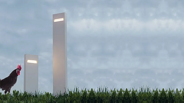 LED Aluminium Bollard Light Nuda Artemide factory Artemide from Italy. Foto №6