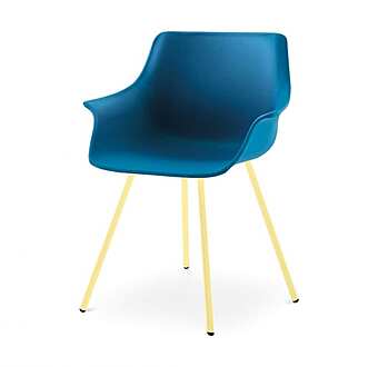 Armchair with armrests Leaf Nidi factory nidi from Italy