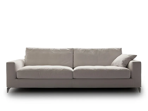 Sectional sofa in fabric or leather VIBIEFFE 920 Zone Comfort factory VIBIEFFE from Italy. Foto №1