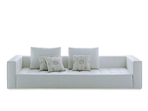 Sofa with removable cover fabric ZANOTTA Kilt factory ZANOTTA from Italy. Foto №1