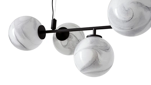 LED Pendant Lamp in Blown Glass Starburst CASSINA factory CASSINA from Italy. Foto №6