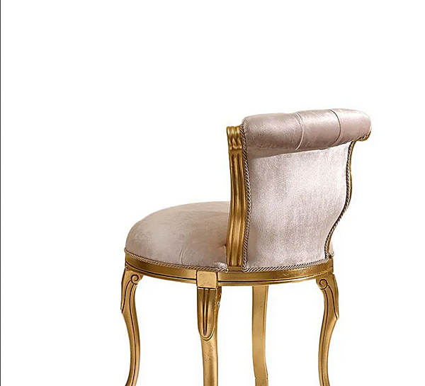 Upholstered fabric chair with soft back CASA +39 CHOPIN 2125 factory CASA +39 from Italy. Foto №3