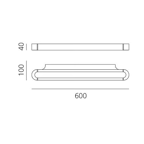 Wall lamp in die cast aluminium Talo Artemide factory Artemide from Italy. Foto №20