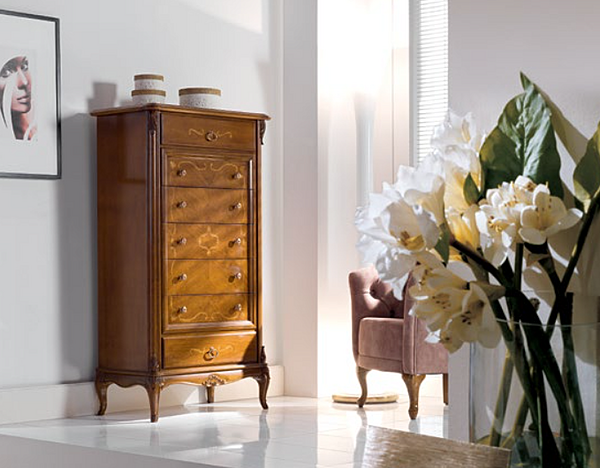 Chest of drawers GIULIA CASA "Verona Home" 187-VH factory GIULIA CASA from Italy. Foto №2