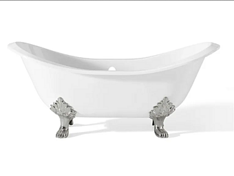 Freestanding Oval Cast Iron Bathtub Antique Gaia Mobili factory GAIA from Italy