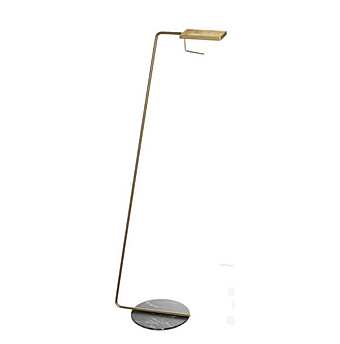 Floor lamp Blade in metal by BAXTER