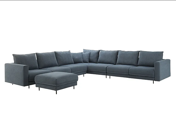 Corner fabric sofa with removable cover LIGNE ROSET ENKI factory LIGNE ROSET from Italy. Foto №3