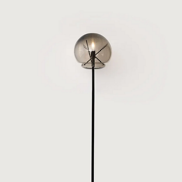 Floor Lamp in Glass and Brass by Artemide Vitruvio 1262010A, 1262030A factory Artemide from Italy. Foto №2