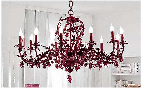 Chandelier RAMPOLDI IF 67/R factory RAMPOLDI from Italy. Foto №1