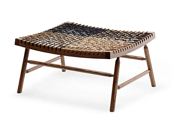 Solid Wood Footstool Sitar Saba