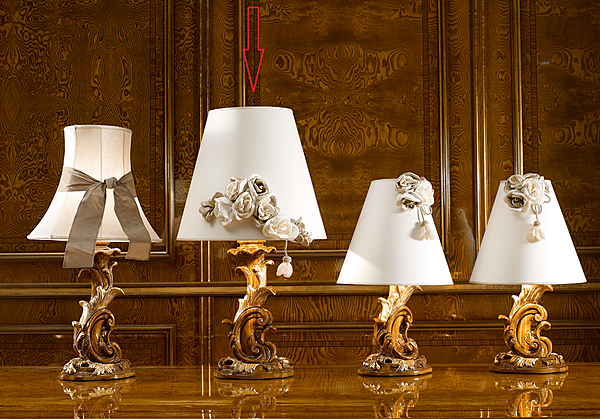 Table lamp A.R.ARREDAMENTI SRL P.310 factory A.R.ARREDAMENTI SRL from Italy. Foto №1