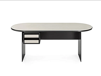 Wooden writing desk Sensei Gallotti&Radice factory Gallotti & Radice from Italy
