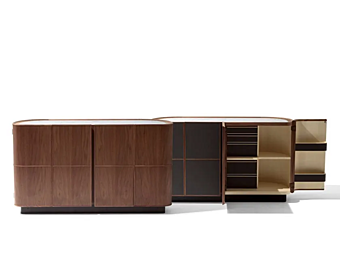 Wooden Sideboard with Doors GIORGETTI Moore 73019, 73024