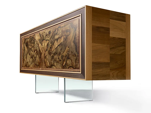 Wooden sideboard with doors DALE Quadra A 110 factory DALE from Italy. Foto №2
