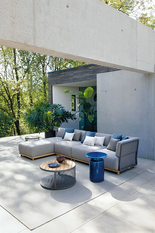 Round Aluminium Garden Side Table Atmosphera Switch SC.TB factory ATMOSPHERA from Italy. Foto №8