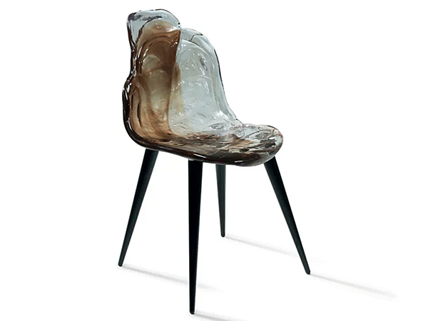 Polycarbonate chair Gilda B Edra GLD010 factory EDRA from Italy. Foto №1