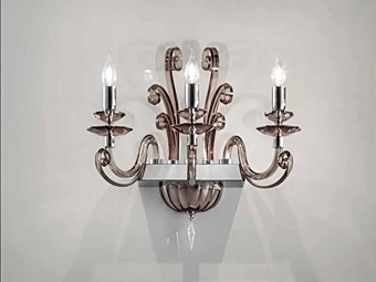 Wall light with Swarovski crystals Alicante Axis A3 Euroluce Lampadari factory EUROLUCE LAMPADARi from Italy