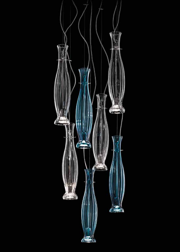 Chandelier SYLCOM 0220 factory SYLCOM from Italy. Foto №3