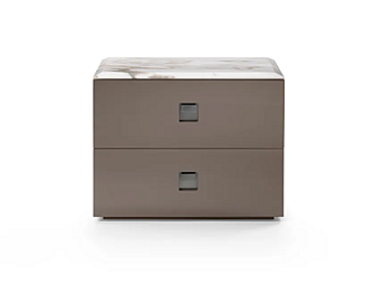 Bedside table with drawers Rafael FLEXFORM factory FLEXFORM from Italy