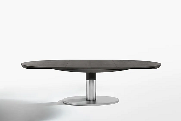 Extending Oval Table Potocco Diva 775 To2 Wood 775/TO2 factory POTOCCO from Italy. Foto №3