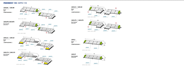 Corner Sectional Garden Sofa Fabric Barcode VARASCHIN factory VARASCHIN from Italy. Foto №18