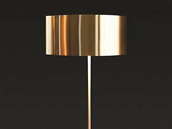 Metal Floor Lamp with Switch Oluce 306