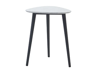 Triangular Solid Wood Coffee Table Gervasoni Brick 244 factory Gervasoni from Italy