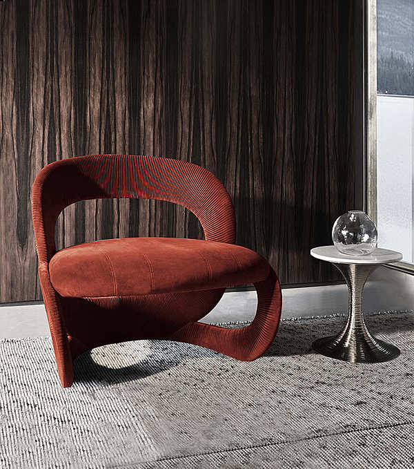 Armchair CORNELIO CAPPELLINI Penelope factory CORNELIO CAPPELLINI from Italy. Foto №3