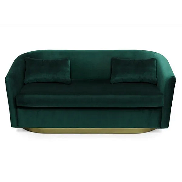 2-seater fabric sofa with soft back BRABBU Earth Sofa factory BRABBU from Italy. Foto №6