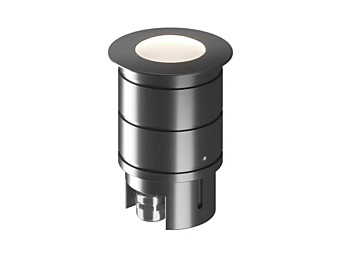 LED outdoor walkover light anodized aluminum Fabbian Misty factory Fabbian from Italy