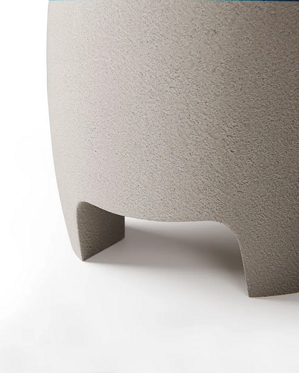 Round Cement and Glass Coffee Table MisuraEmme Boston factory MisuraEmme from Italy. Foto №3