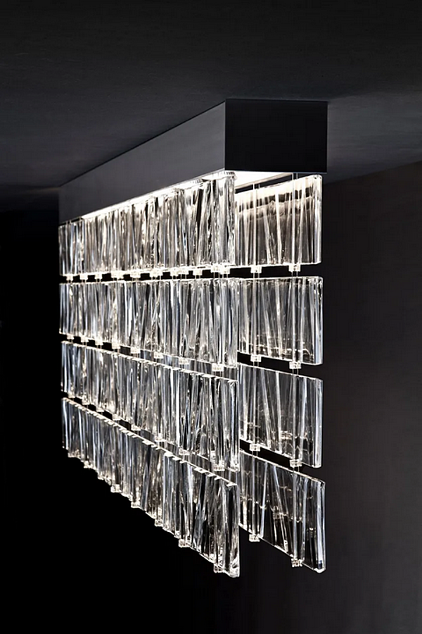 Pendant lamp room divider tile Fabbian factory Fabbian from Italy. Foto №25