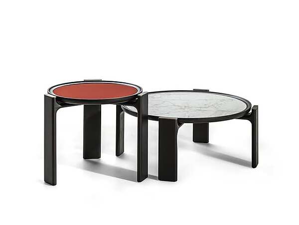 Coffee table POLTRONA FRAU Duo Low table factory POLTRONA FRAU from Italy. Foto №3