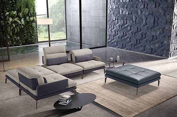 Modular Recliner Fabric Sofa Jaclyn Egoitaliano factory Egoitaliano from Italy. Foto №4