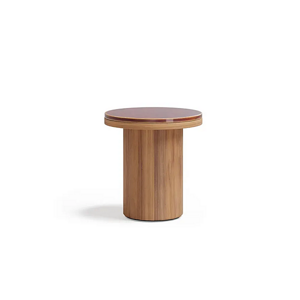 Teak garden side table Frisbee Atmosphera FR.SR factory ATMOSPHERA from Italy. Foto №9