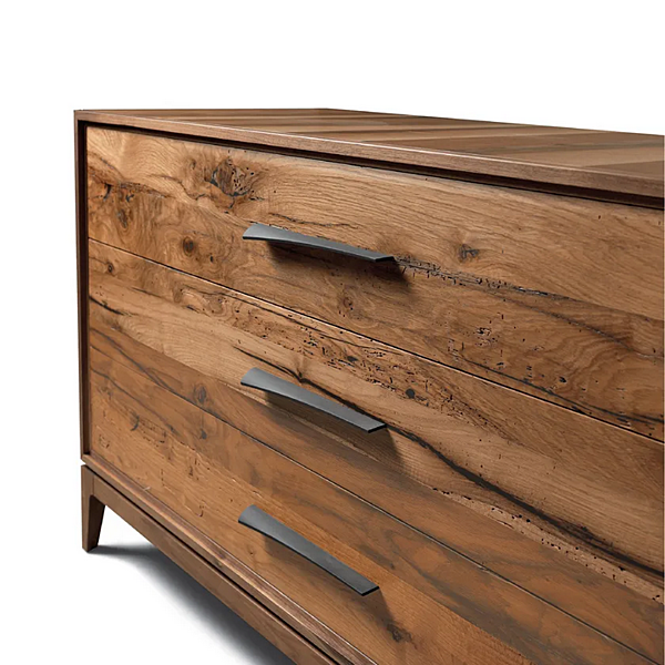 Walnut chest of drawers Velo M 132 DALE factory DALE from Italy. Foto №2