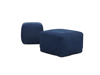 Pouf Istanbul из кожи BAXTER factory BAXTER from Italy