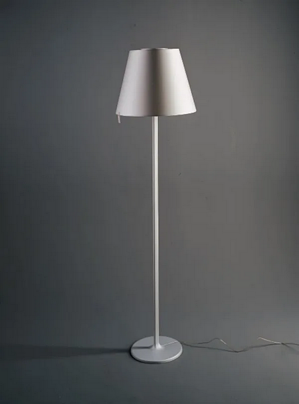 Adjustable silk floor lamp Artemide Melampo 0123020A, 0123010A factory Artemide from Italy. Foto №5