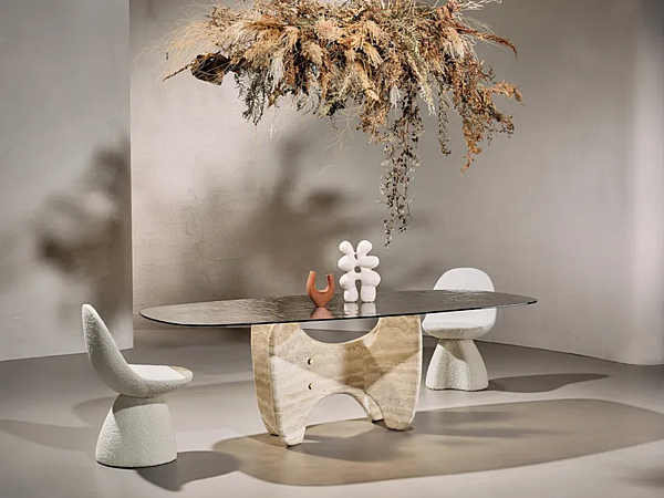 Upholstered chair with soft back Nature Design Franco Mario Nest factory NATURE DESIGN  (FRANCO MARIO) from Italy. Foto №10