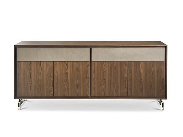 Wooden sideboard with doors I 4 Mariani Niky factory i 4 Mariani from Italy. Foto №1