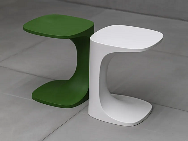 Square Plastic Coffee Table Font by Kristalia factory Kristalia from Italy. Foto №5