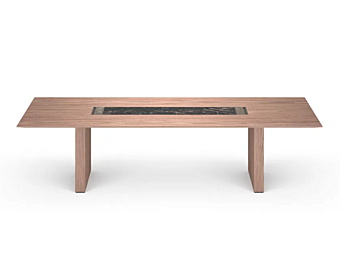 Rectangular wooden meeting table Cartesiano i 4 Mariani