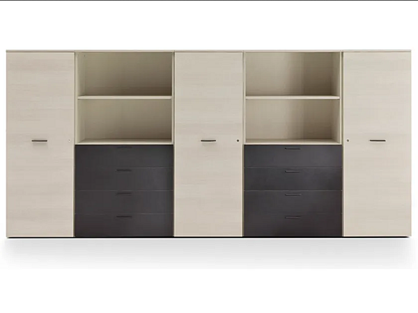 Modular Wooden Office Shelving Blade i 4 Mariani factory i 4 Mariani from Italy. Foto №2
