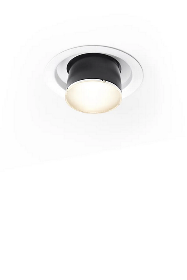 Recessed LED Spotlight Fabbian Claque F43 factory Fabbian from Italy. Foto №2