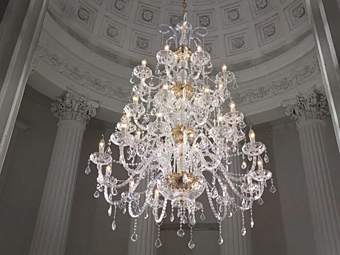 Chandelier with Swarovski crystals Euroluce Lampadari Epoca L12 10 8 Chandelier with Swarovski crystals Euroluce Lampadari Epoca L12 10 8 factory EUROLUCE LAMPADARi from Italy