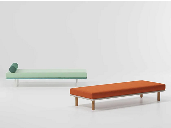 Fabric Sun Lounger KETTAL Bitta factory KETTAL from Italy. Foto №4