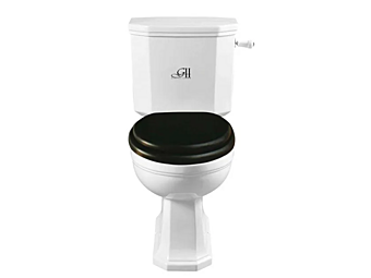 Close Coupled Porcelain Toilet Gentry Home Claremont factory Gentry Home from Italy